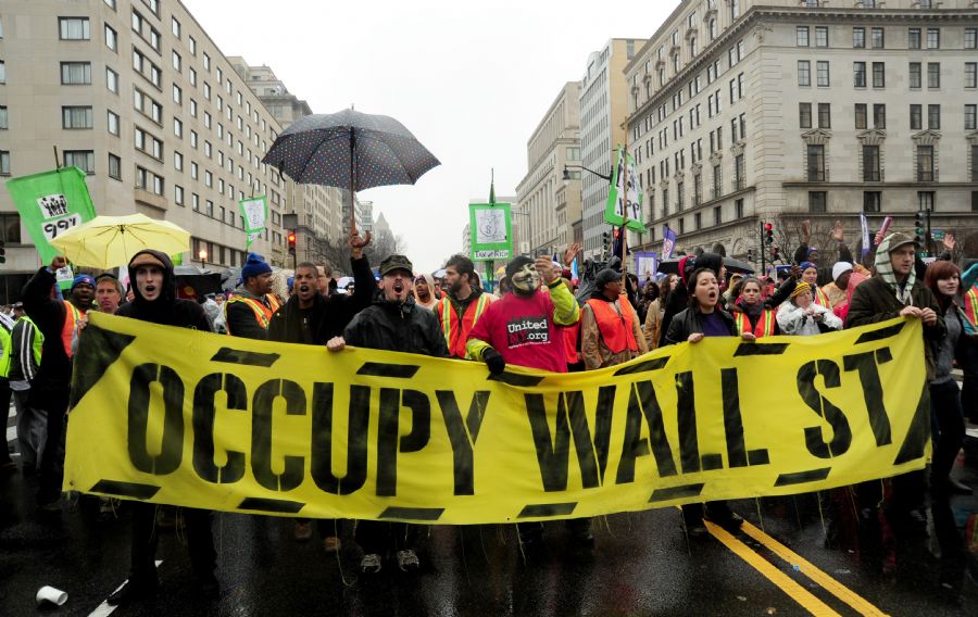 Occupy Wall Street comemora um ano - Notícias - Notícias - Band.com.br