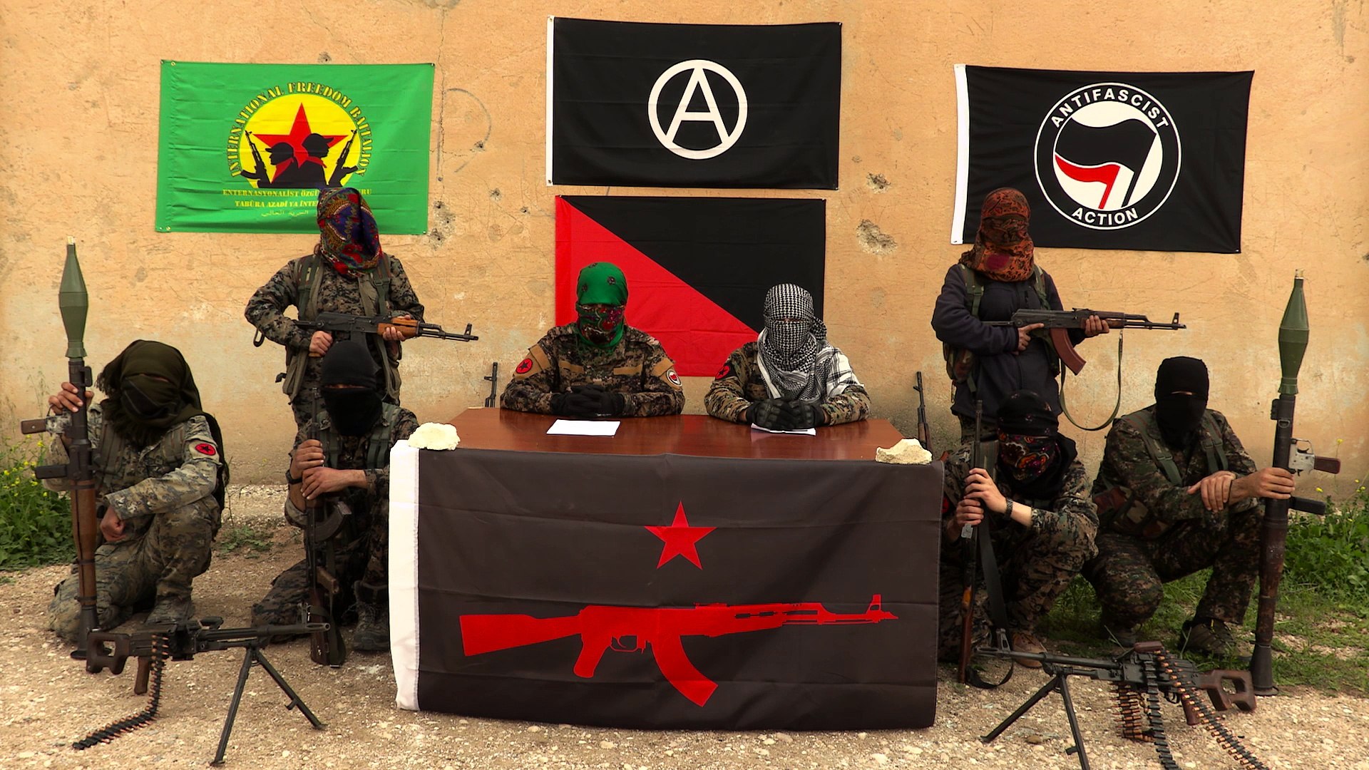 Anarchists in Rojava announce IRPGF - video dailymotion