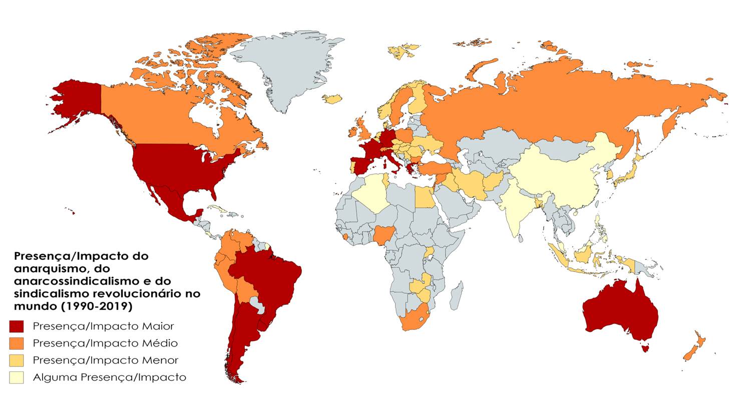 Presença_Impacto do anarquismo, do anarcossindicalismo e do sindicalismo revolucionário no mundo (1990-2019)